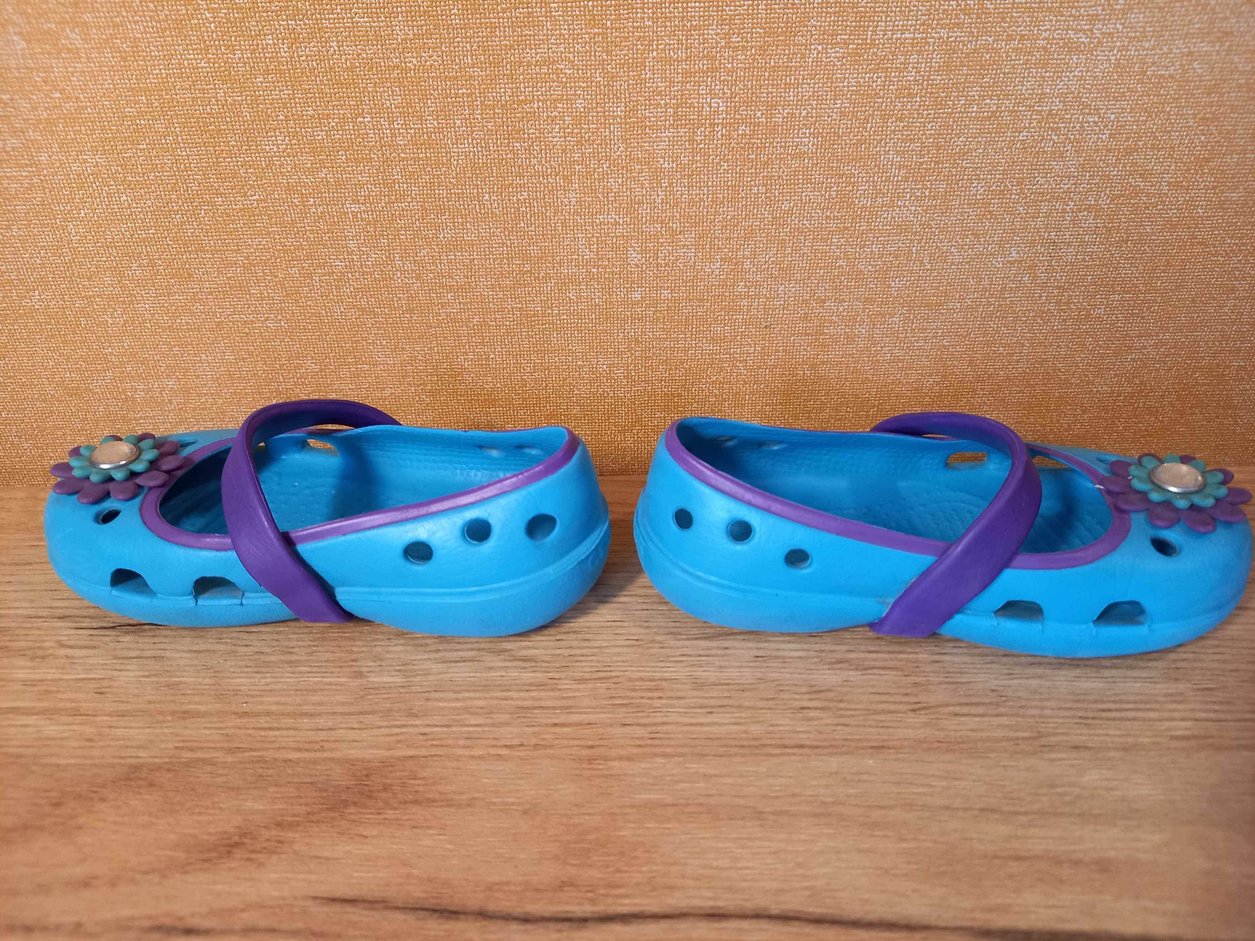 Piekne balerinki Crocs C6 crocsy