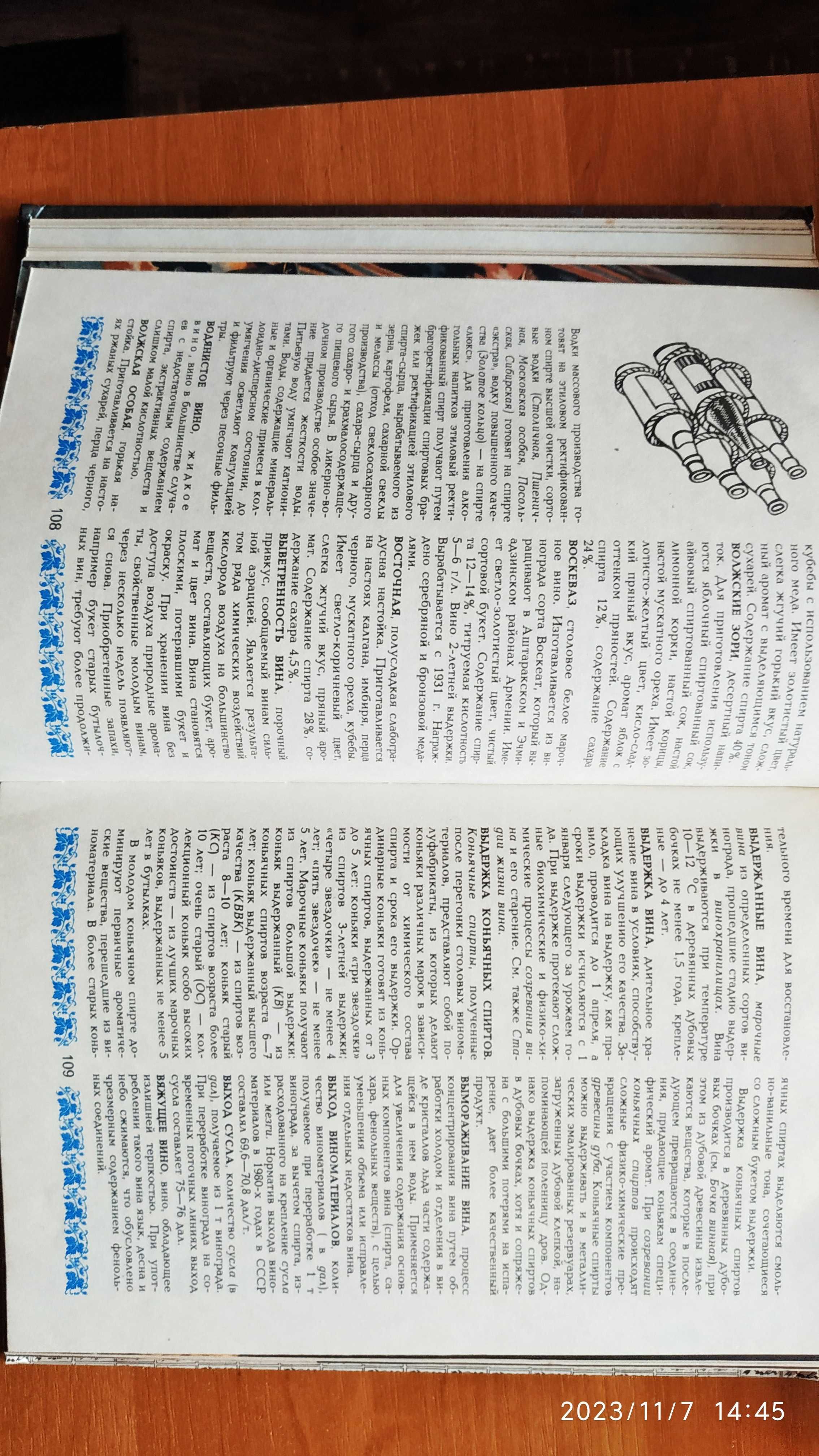 Енциклопедія Алкогольние напитки 1994р.