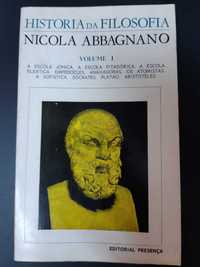 História da Filosofia de Nicola Abbagnano Volume I