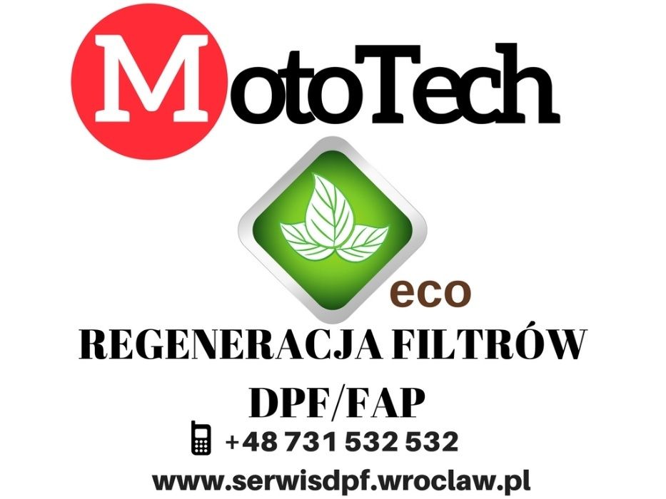 Czyszczenie filtrów cząstek stałych DPF FAP i SCR CAŁA POLSKA od 349zł