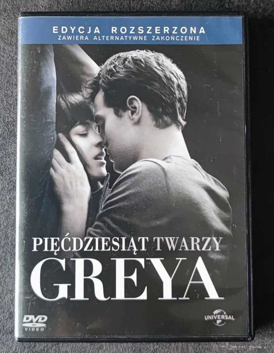 Pięćdziesiąt Twarzy Greya film na DVD