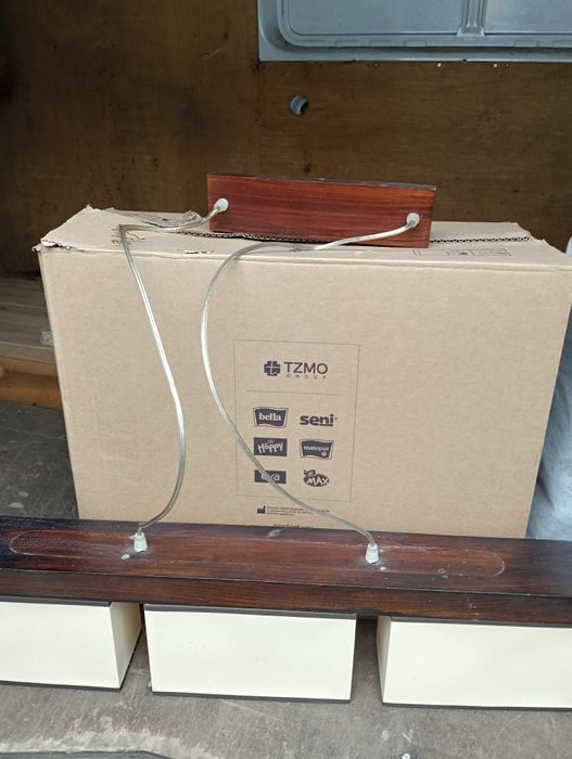 Lampa wisząca drewniana
