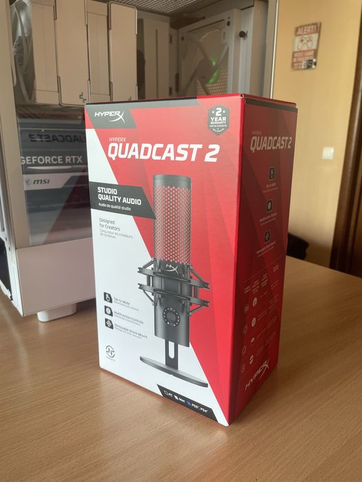Мікрофон HYPERX QUADCAST 2 Новий!