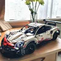 Conjunto tipo Lego Technic Porsche 911 RSR - Novo a estrear