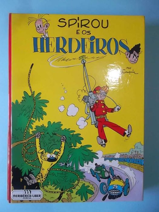 Spirou - Raros álbuns em CAPA DURA, Edições da Meribérica.