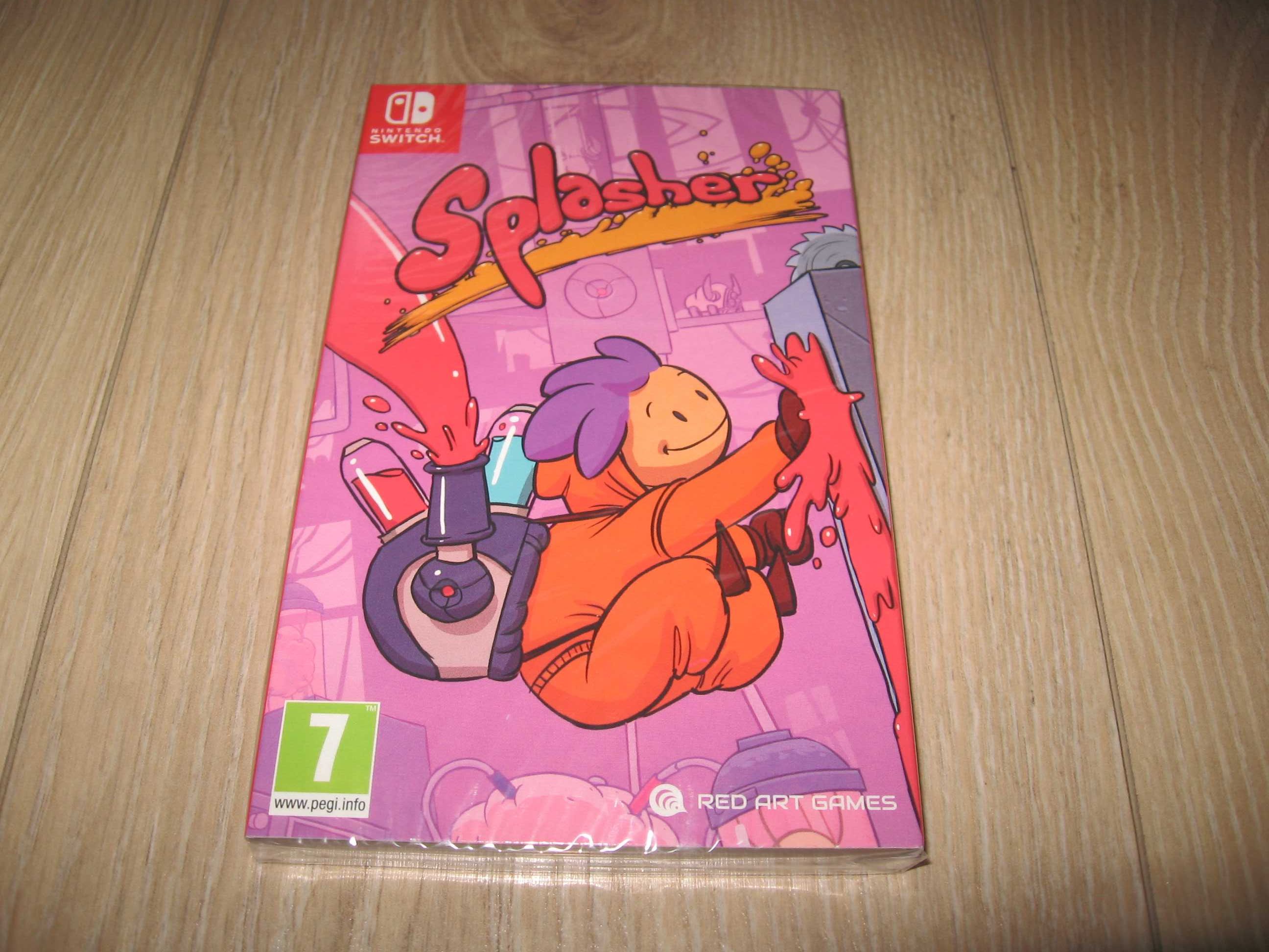 Splasher - Nintendo Switch - nowa - polecam!