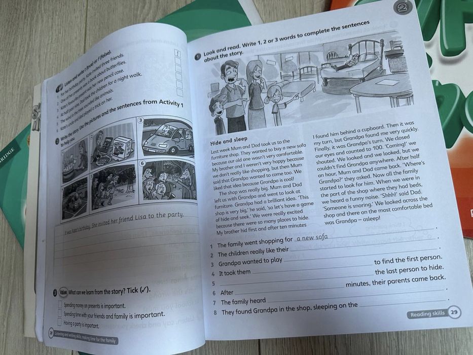 Cambridge Super Minds. Students Book + Workbook