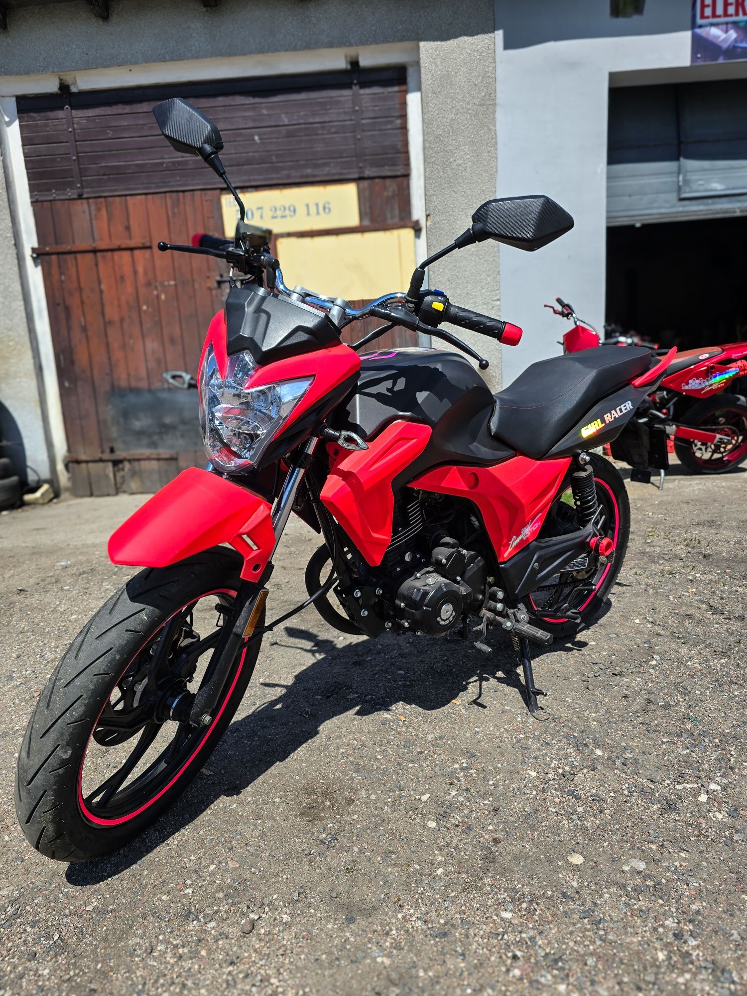 Torq 125ccm zrobiony dla Pań 130km/h