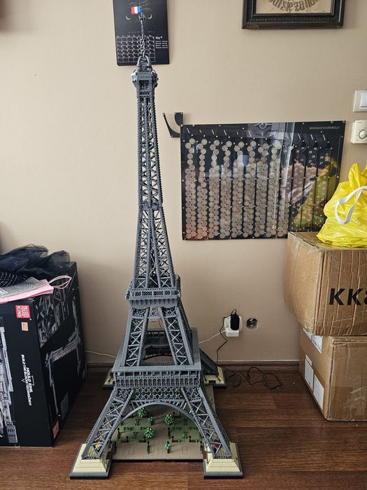 Wieża Eiffla klocki