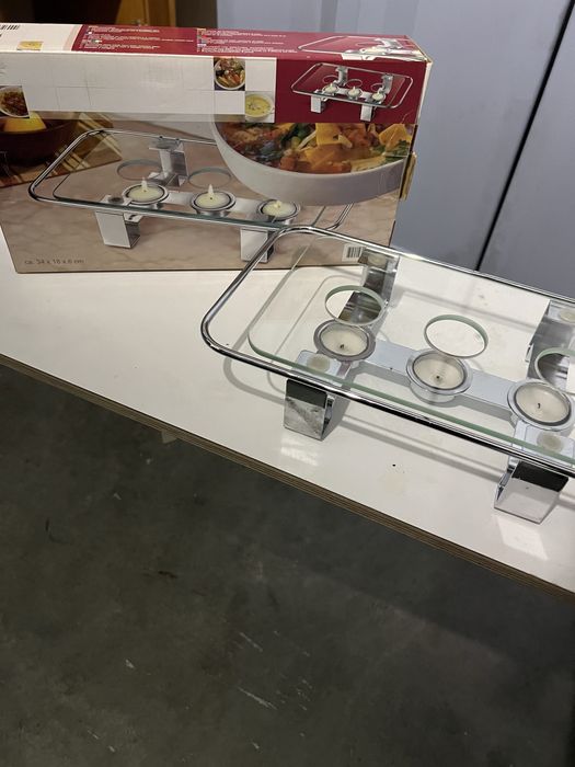 Aquecedor de mesa para travessas e panelas