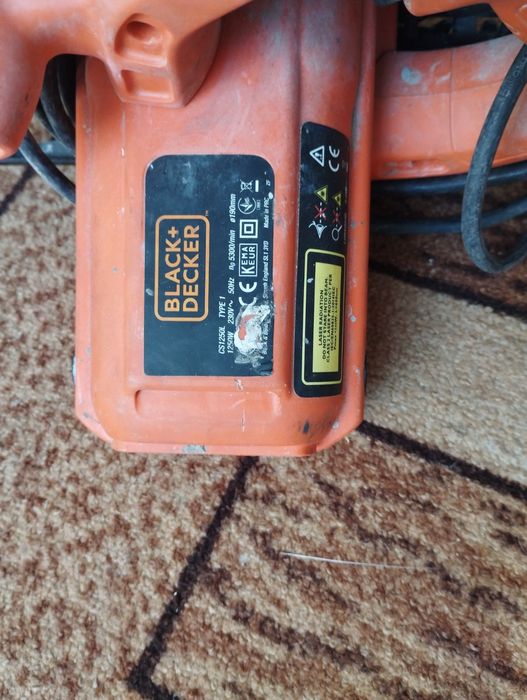 Дискова пила, паркетка Блек Декер