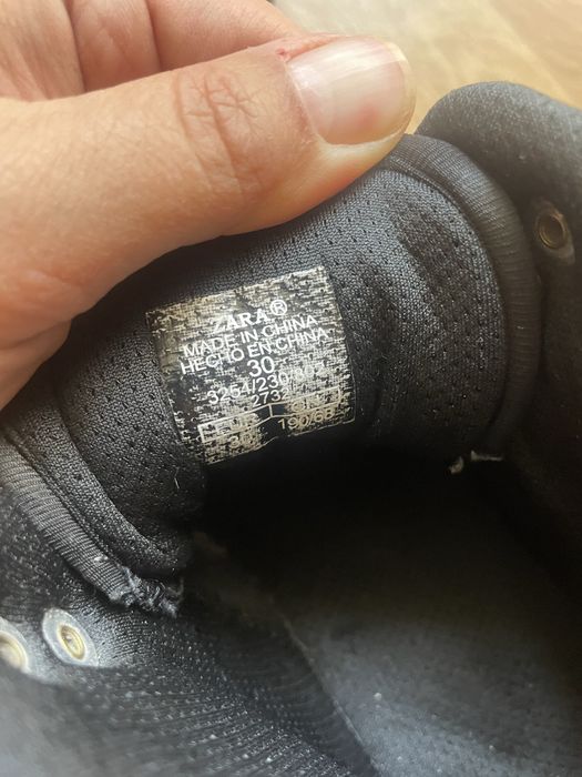 Ботінки черевики zara 30