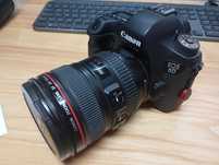 Aparat fotograficzny Canon 6D z obiektywem 24-105 EF L IS USM F4