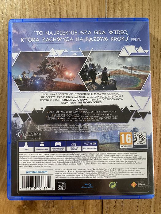 PS4 Horizon Zero Down