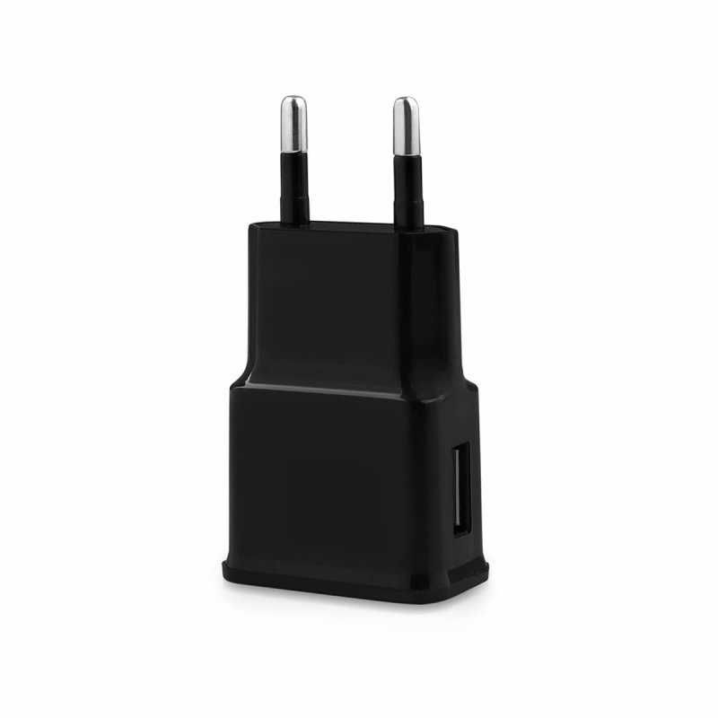 Ładowarka sieciowa USB + kabel Micro 1A czarny