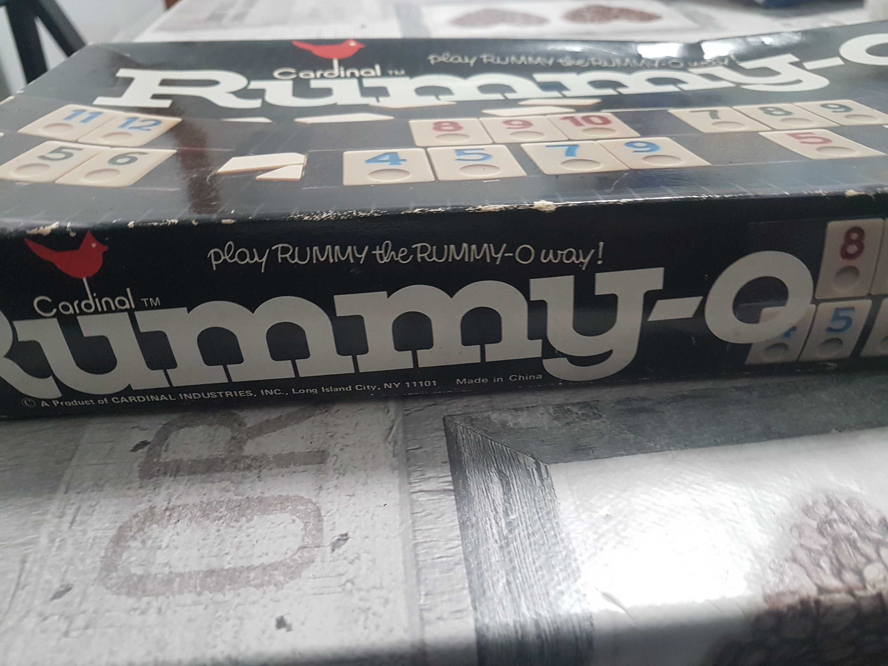 Jogo Rummy-0 vintage