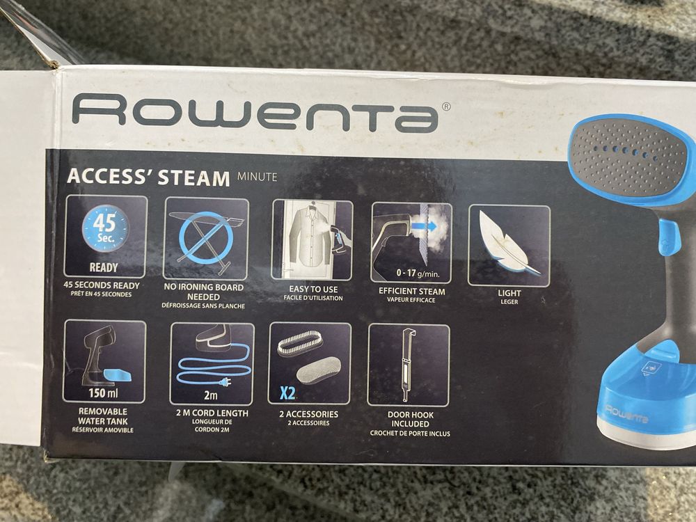 Ferro Vertical a Vapor Rowenta