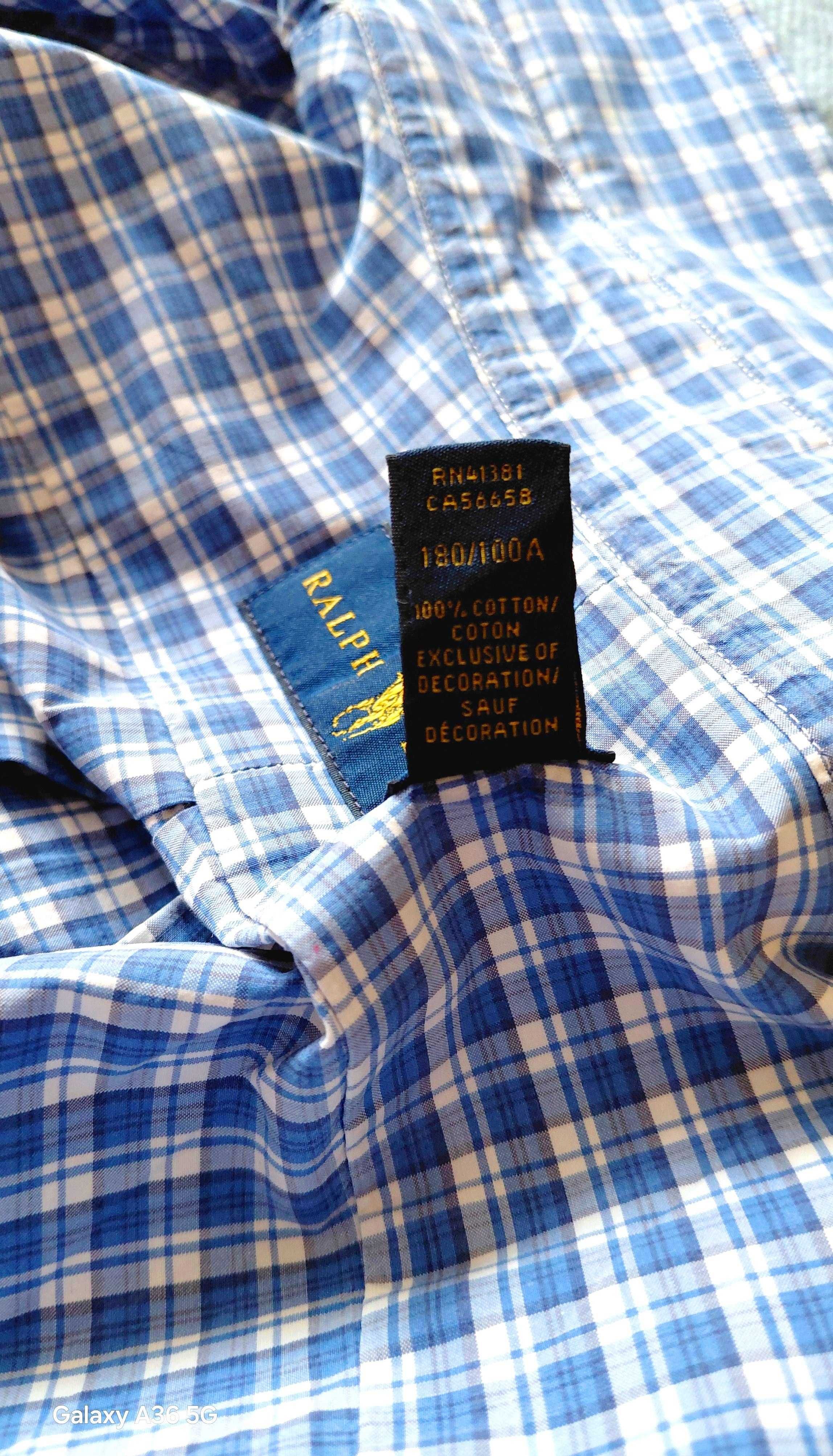 Męska śliczna koszula Ralph Lauren..