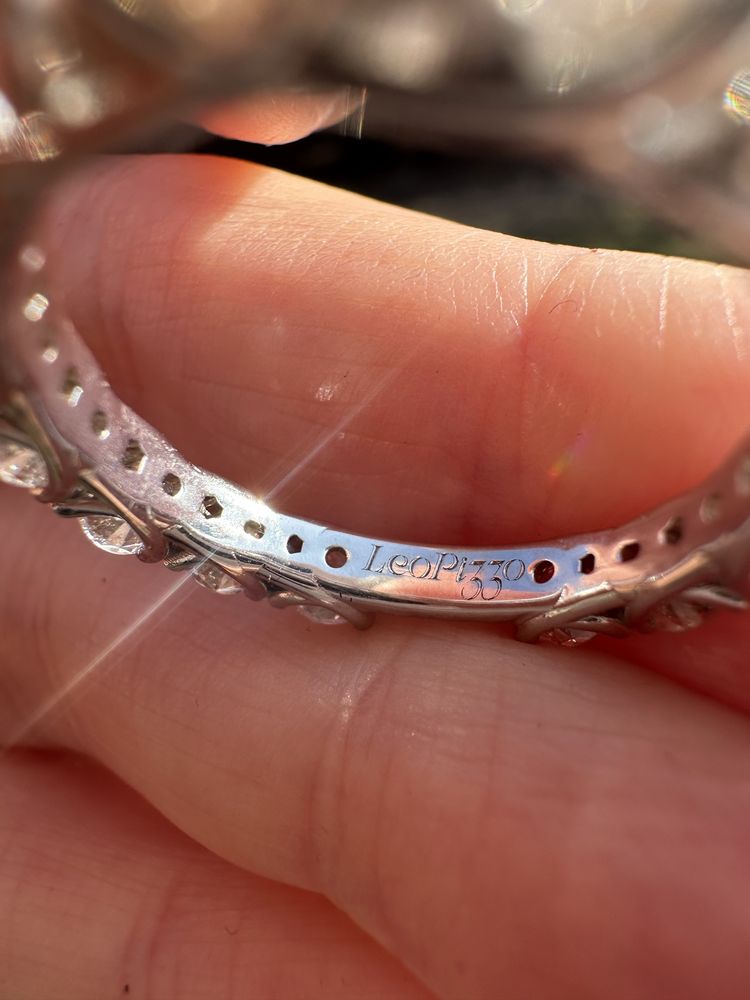 Кольцо дорожка с бриллиантами 2,5 карата