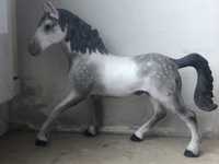 koń schleich custom siwy