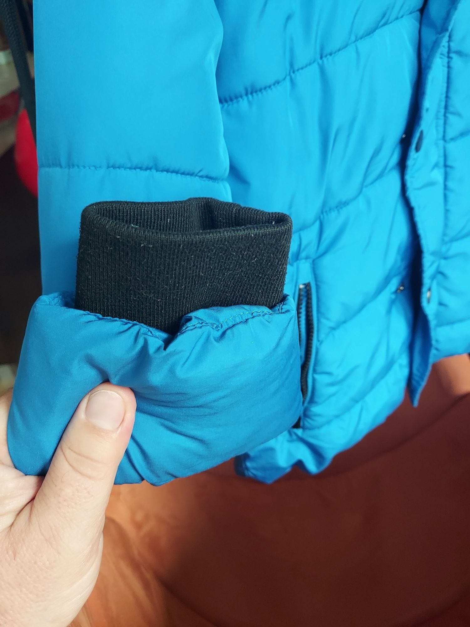 Kurtka dla chlopca rozmiar 134 RESERVED (niebieska)