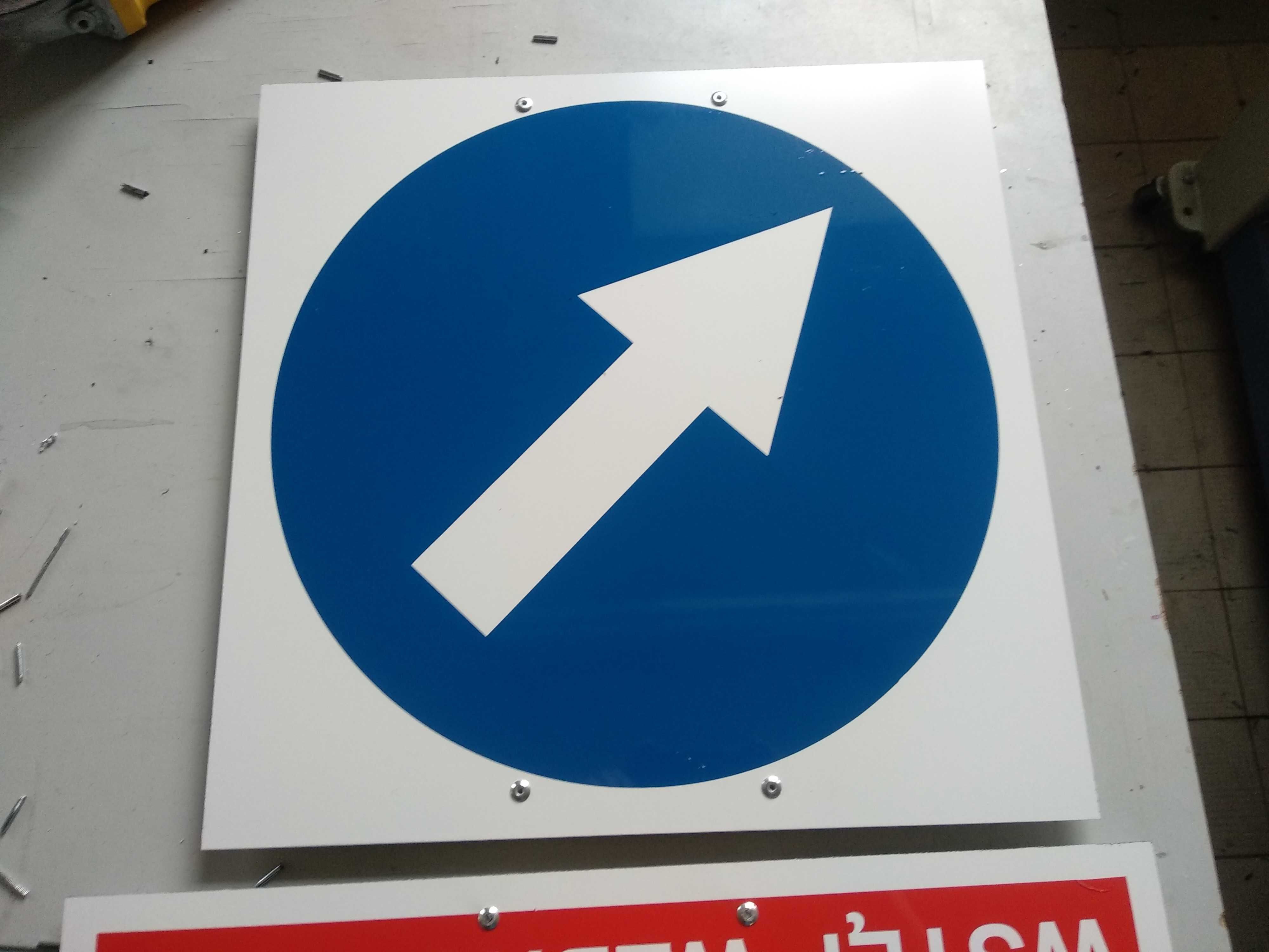 Płyta Dibond tablica informacyjna, reklamowa, oznakowania, zakaz znak