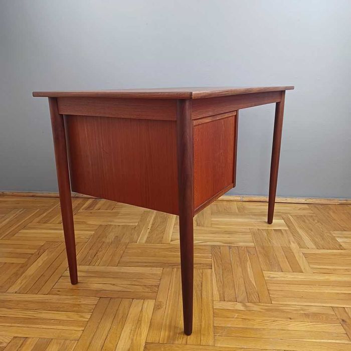 Biurko tekowe Dania lata 70 te