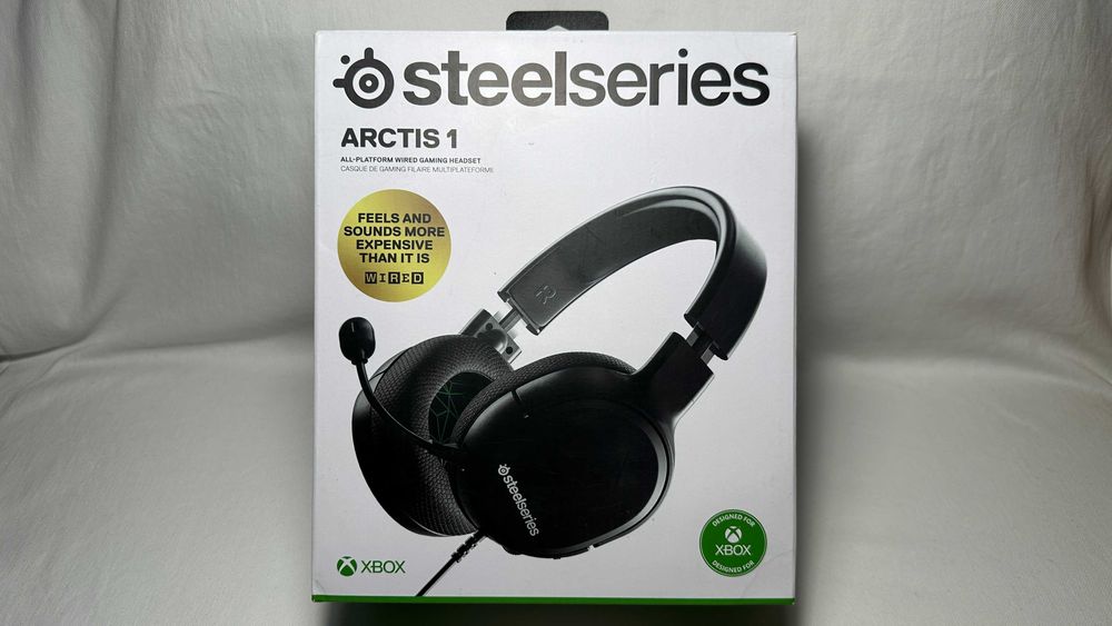 Słuchawki przewodowe SteelSeries Arctis 1 XBOX, PC stan IDEALNY.