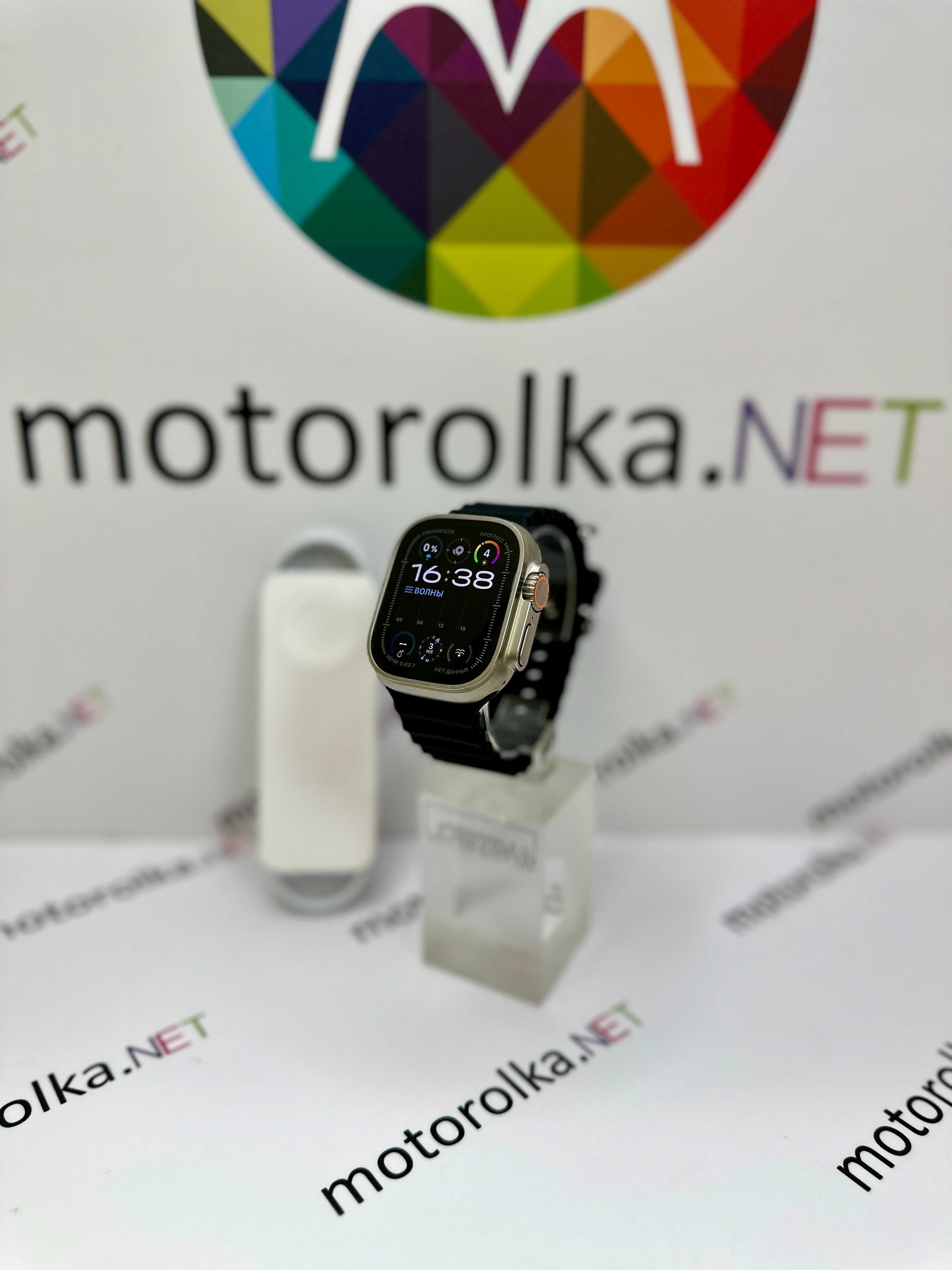 Apple Watch Ultra 49mm GPS + LTE Titanium Case with Midnight Ocean 99%
