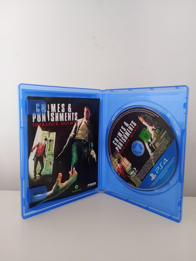 Gra crimes i punishmets Sherlock Holmes na konsole ps4