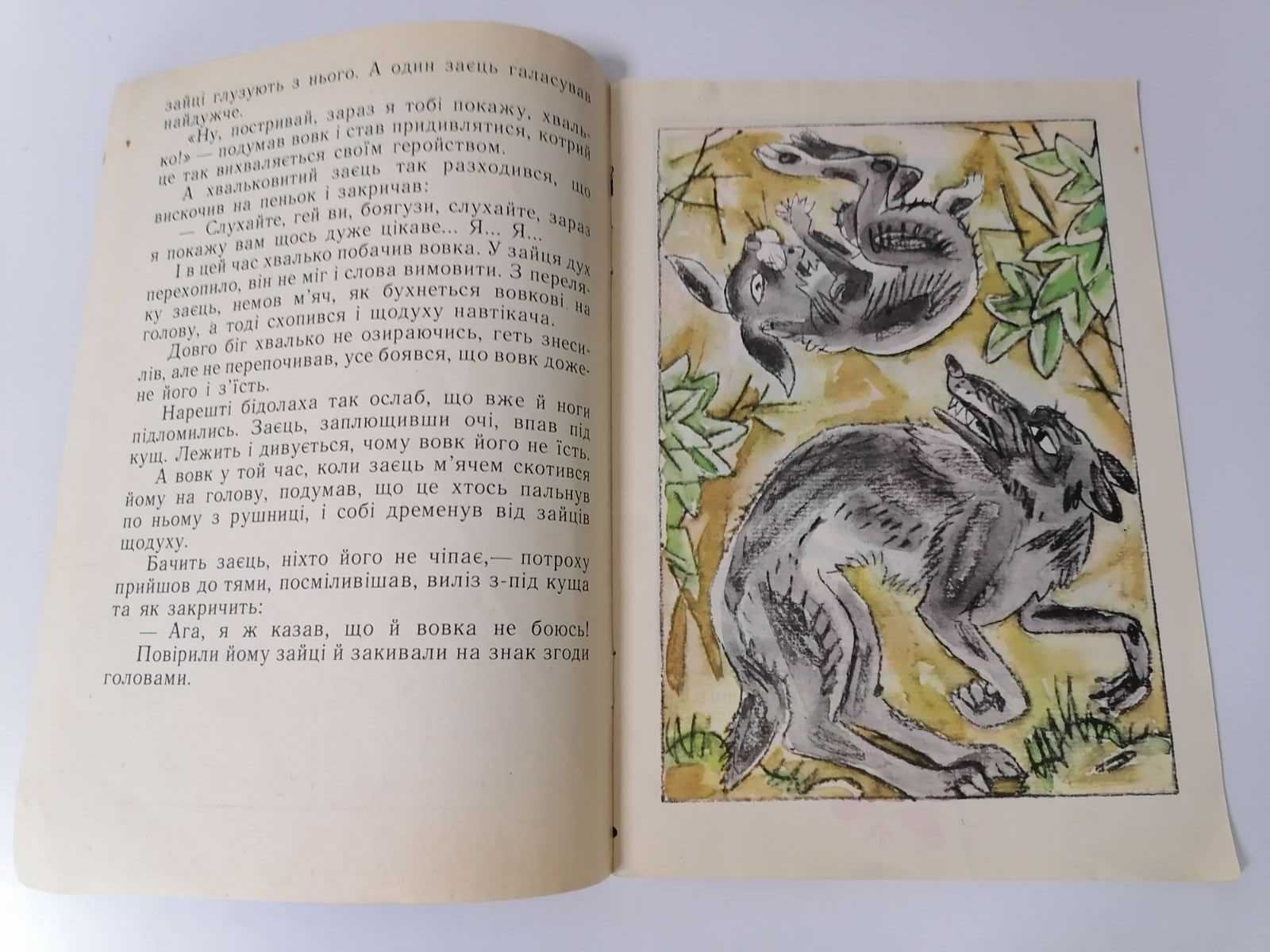 Дитяча книга детская Веселка Хоробрий заєць