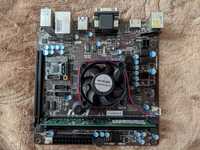 Материнська плата MSI AM1I ITX + процесор Athlon 5350 + 4Gb ОЗУ