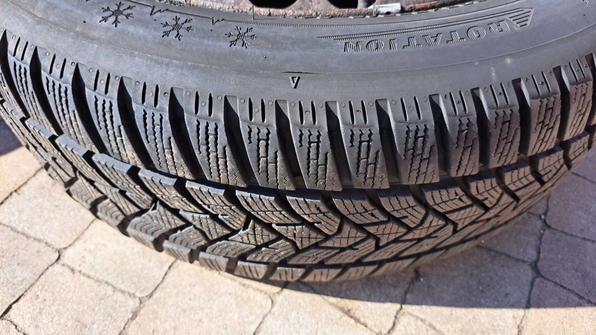 Koła felgi opony zimowe Audi Volkswagen 5X112 16" kpl