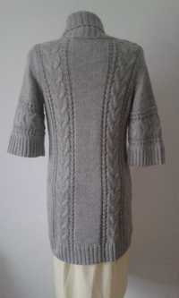 S/M 36/38 Kardigan S.Oliver sweter damski wełniany ciepły jak nowy