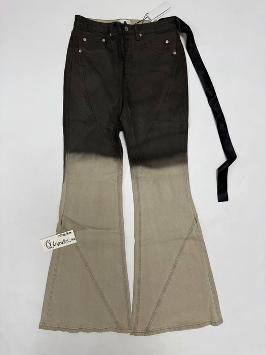 штаны джинсы Rick Owens Flared Double color jeans M L