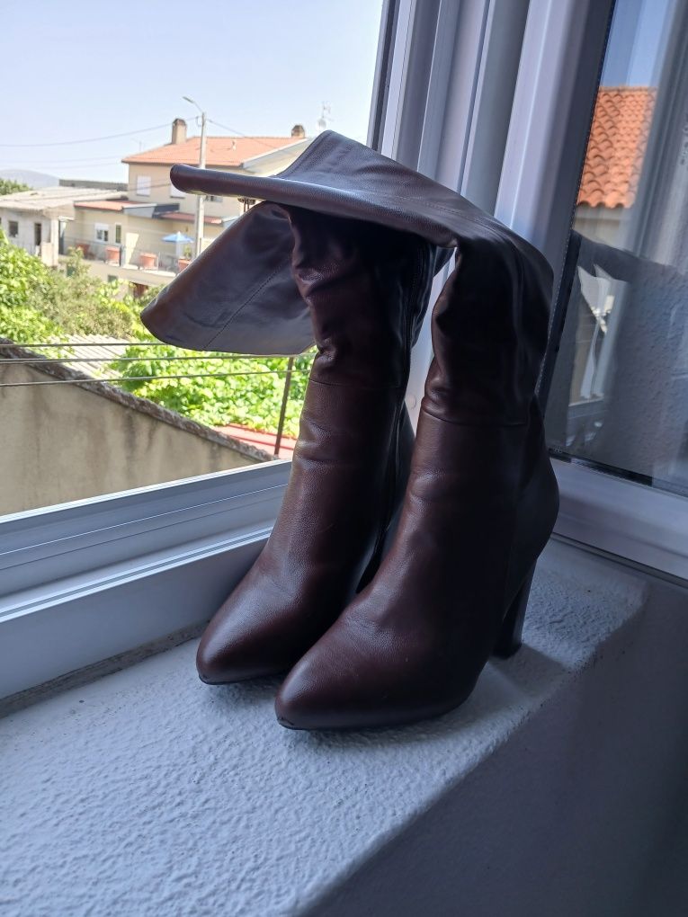 Botas de cano alto
