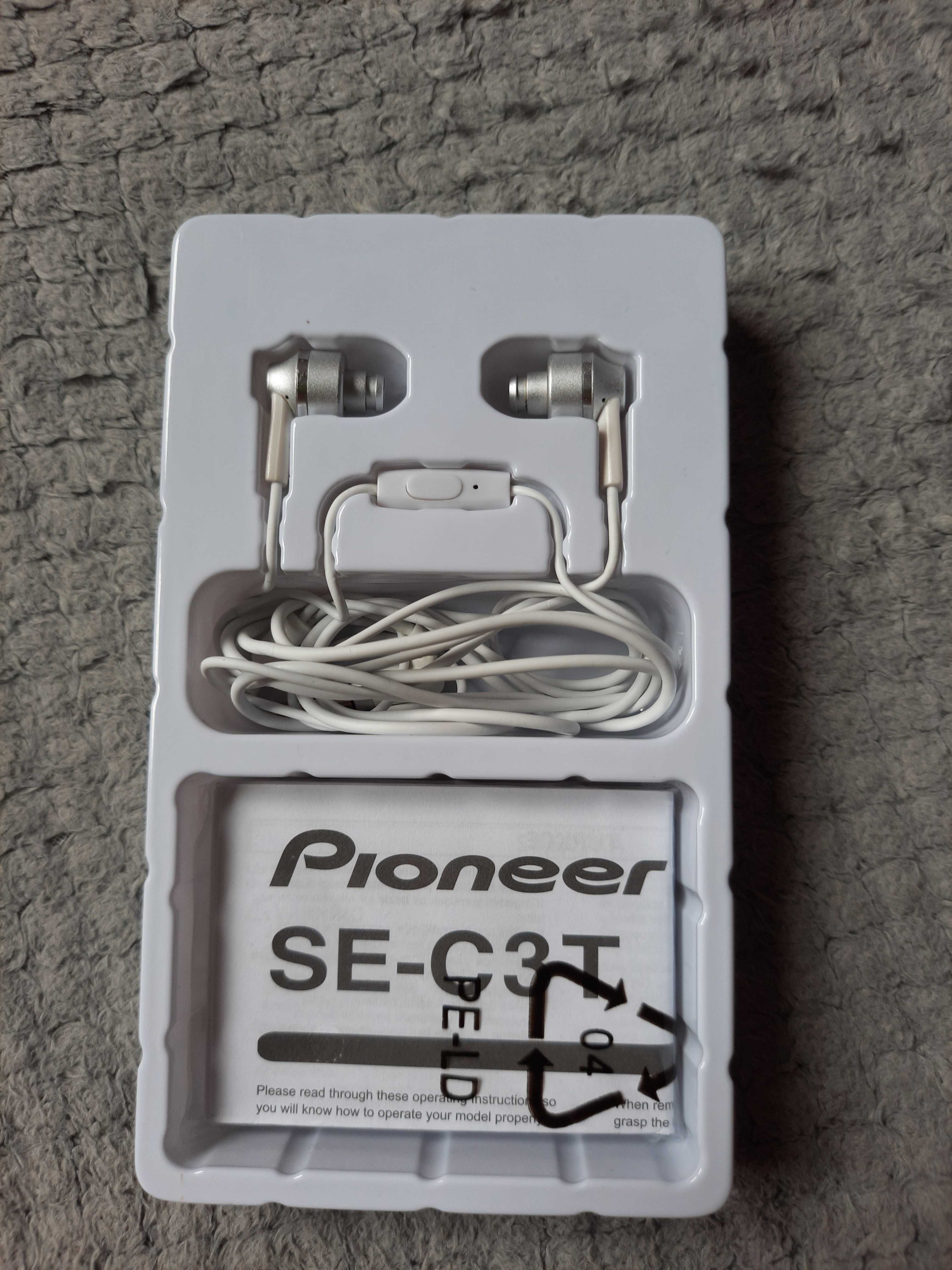 Pioneer słuchawki douszne C3 białe