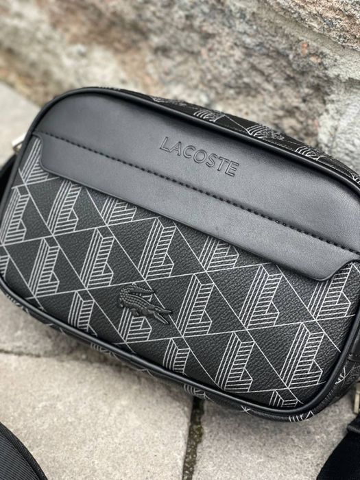 Барсетка LACOSTE | месенджер ЛАКОСТА | сумка через плече ЛАКОСТ