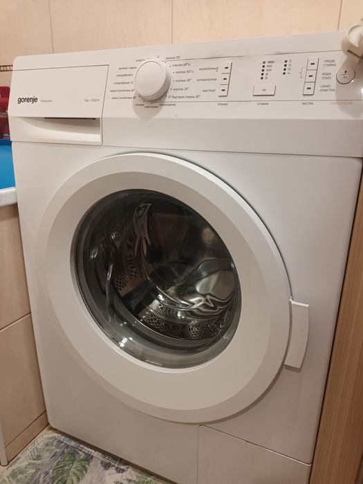 Пральна машина, Gorenje, деталі