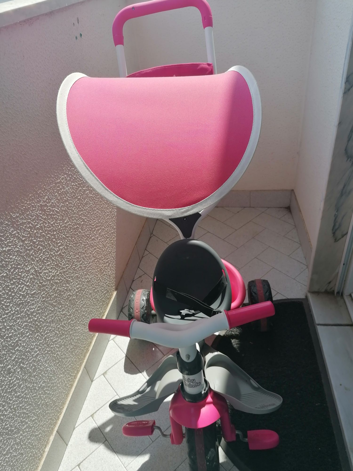 Triciclo Baby Balade Plus Rosa