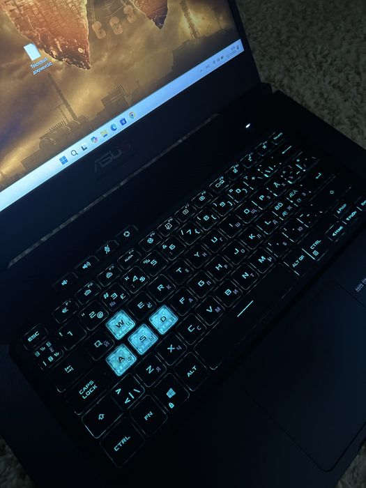 є90 Ноутбуків‼️Traid-In ASUS TUF DUSH 144гц/RTX3060/i5/SSD1Tb/RAM 24Gb