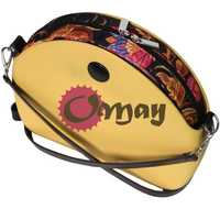 Czarny organizer OBAG MOON LIGHT orient 2 kieszenie wkład OMAY