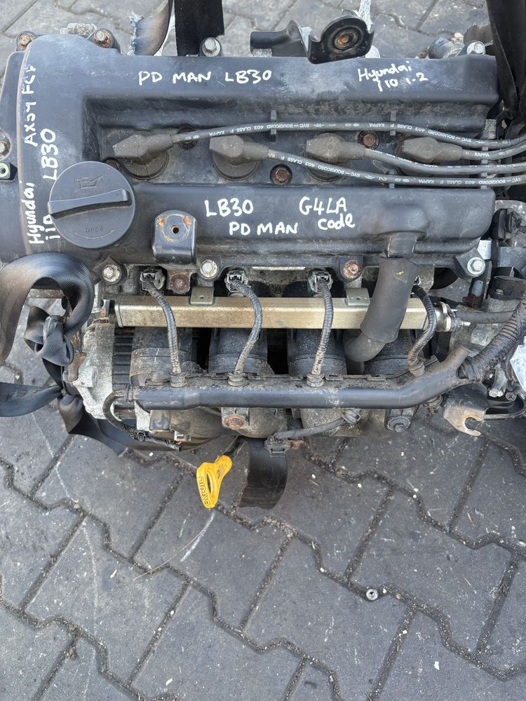 Silnik kompletny Hyundai i10 i20 1.2 G4LA