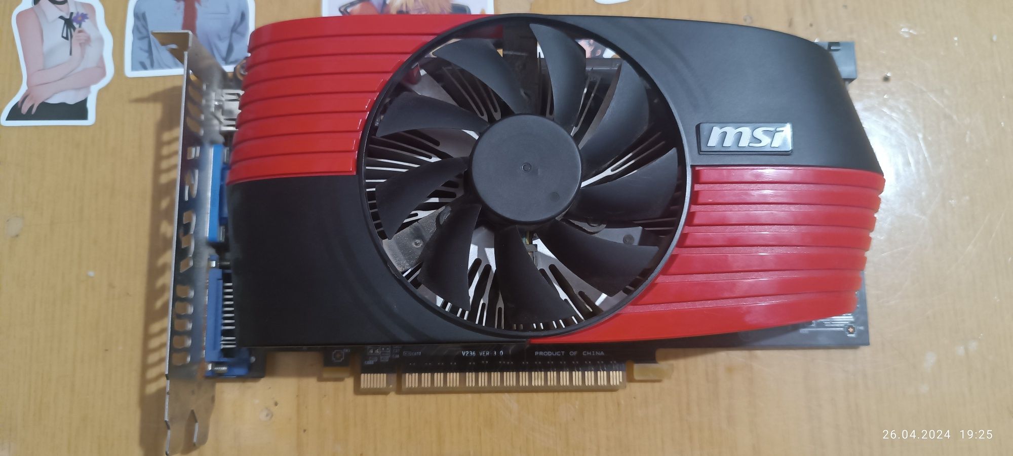 Видеокарта msi gts450