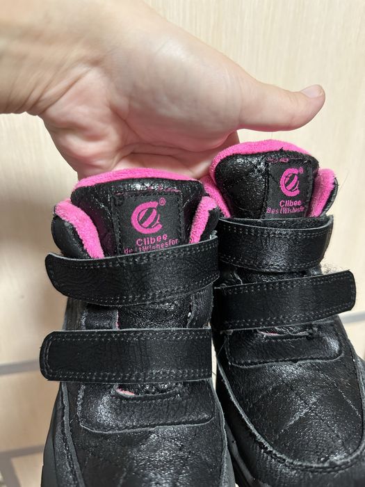 Зимові ботінки для дівчинки