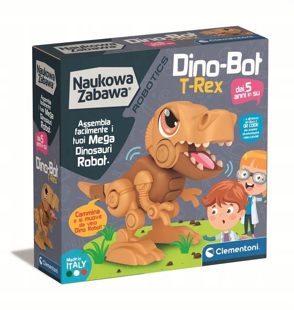 Naukowa Zabawa. Dino-bot T-rex, Clementoni