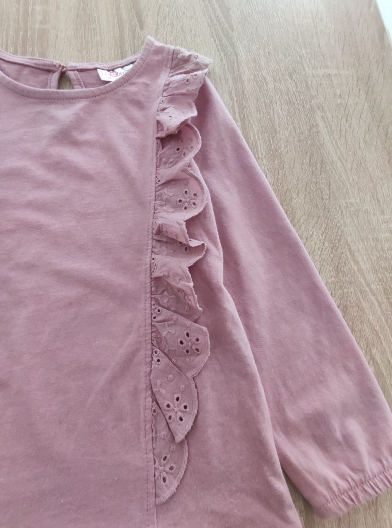 Bluzka, legginsy Newbie i sukienka H&m nowe 98 rozmiar