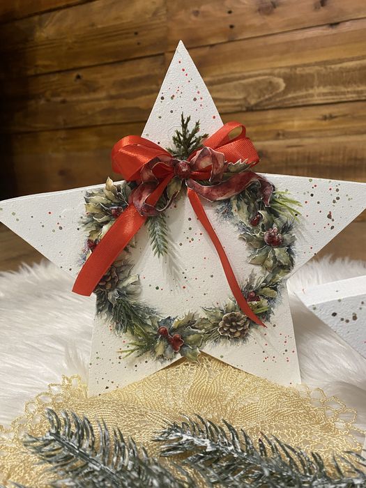 Komplet dekoracji świątecznych