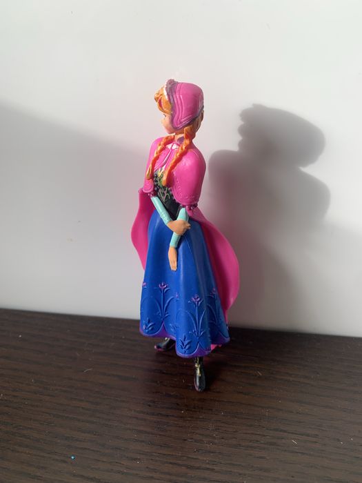Boneca Anna frozen 12 cm Disney pintada à mão