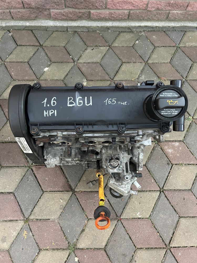 Двигун мотор 1.6 MPI BGU BSE VW Passat B6 Golf 5 Caddy Touran Jetta